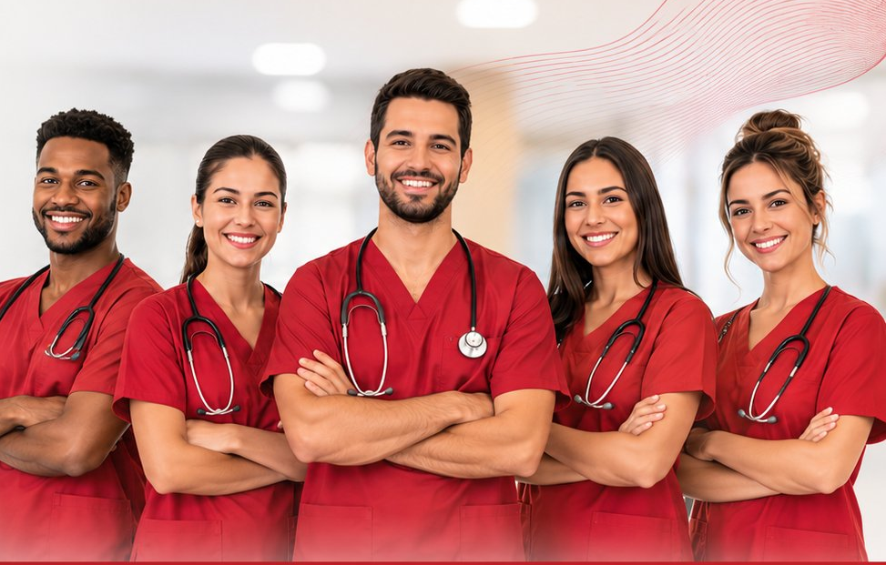 Equipe de enfermagem da ENFERCOOP